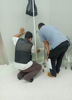 Pengetesan satu/satu stop kontak yang ada di R.OT-Infeksius 29/03/2023