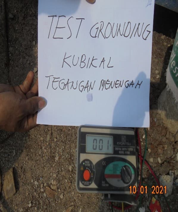 Test Grounding TM Cubikal 01-10-2021