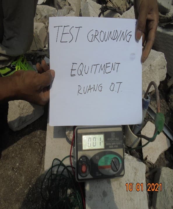 Test Grounding Equipment 01-10-2021