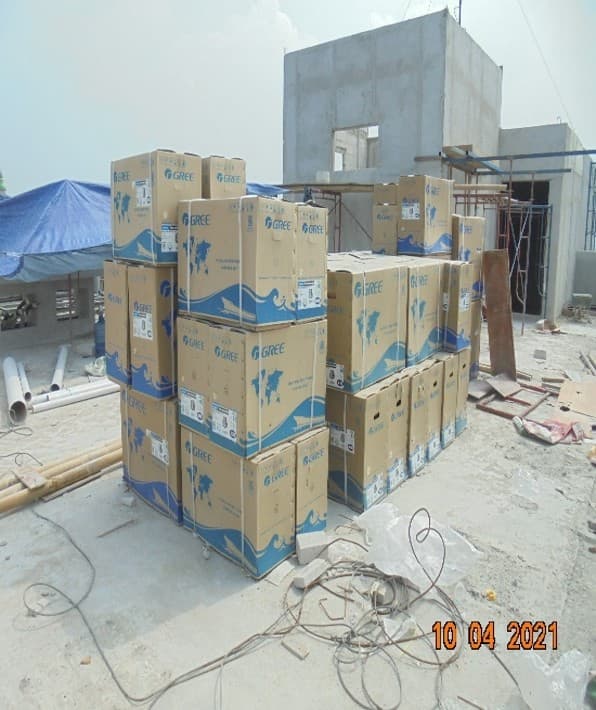 Naikan Outdor Splite Wall ke Rooftop 04-10-2021