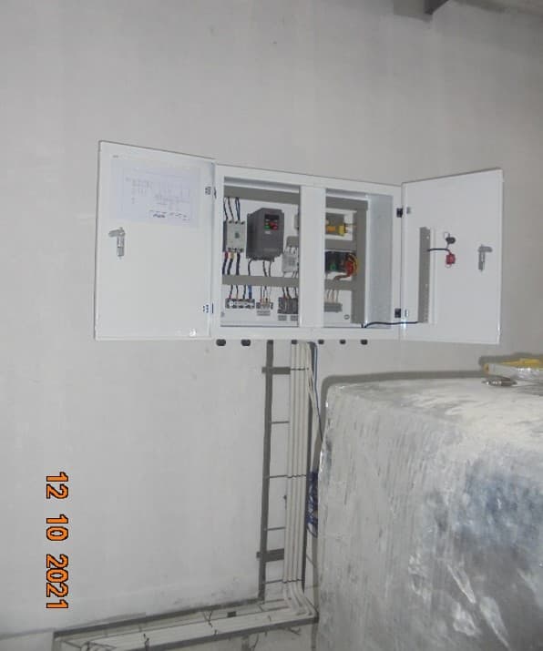 Panel AHU lt3 10-12-2021