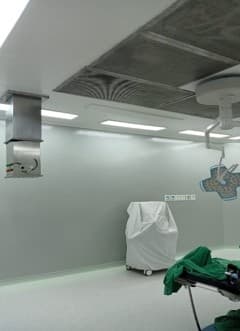 Kondisi unit ceiling kolom setelah terpasang 30-05-2022
